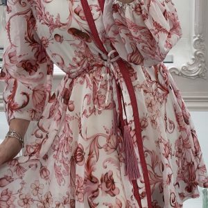 Abito corto stampa Baroque Toni Rosati